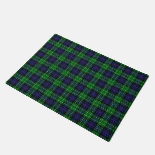 Abercrombie Tartan Fußmatte (Schrägansicht)