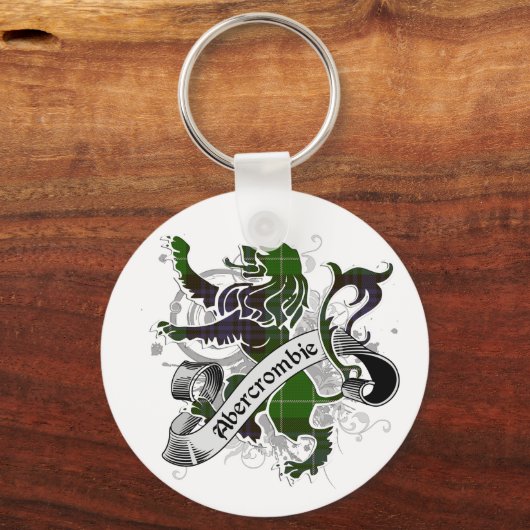 Abercrombie Tartan Lion Schlüsselanhänger (Vorderseite)
