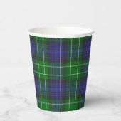 Abercrombie Tartan Scottish Kariert Pattern Pappbecher (Rechts)