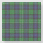 Abercrombie Tartan Steinuntersetzer (Vorderseite)
