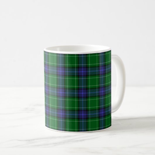 Abercrombie Tartan-Tasse Kaffeetasse (VorderseiteRechts)