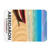 Aberdaron, LlÆPeninsula Wales seaside poster Magnet (Horizontal)