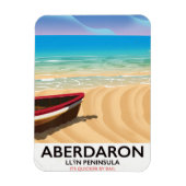 Aberdaron, LlÆPeninsula Wales seaside poster Magnet (Vertikal)
