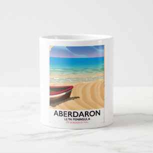 Aberdaron, Llŷn-Halbinsel Wales Meer Poster Jumbo-Tasse
