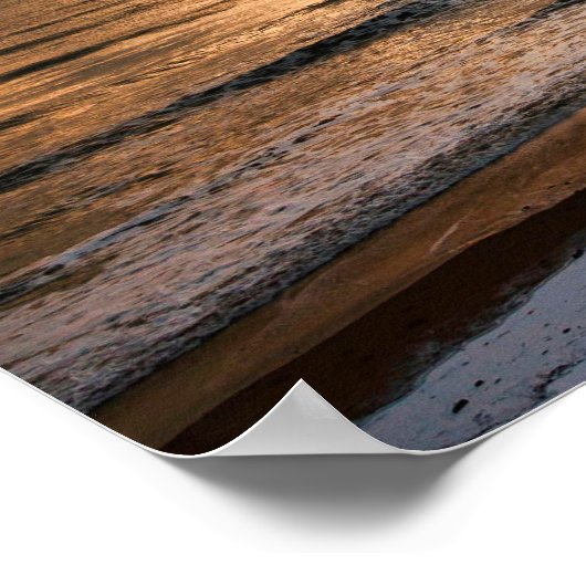 Aberdeen Beach Poster (Ecke)