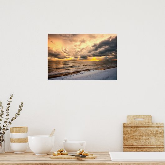 Aberdeen Beach Poster (Küche)