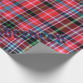 Aberdeen-BezirkTartan Geschenkpapier (Ecke)