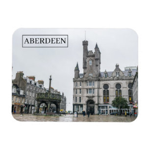 Aberdeen Castlegale View Kühlschrankmagnet Magnet