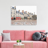 Aberdeen Castlegate Ansicht Leinwanddruck (Insitu (Wohnzimmer))