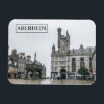 Aberdeen Castlegate view Kühlschrankmagnet Magnet<br><div class="desc">Ein wunderschöner Ausblick auf Castlegate in der Stadt Aberdeen in Schottland, gedruckt auf einem Souvenir-Kühlschrankmagnet.</div>