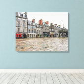 Aberdeen Castlegate View Leinwand (Insitu (Holzboden))