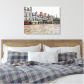 Aberdeen Castlegate View Leinwand (Insitu (Schlafzimmer))