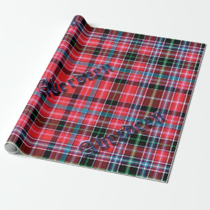 Aberdeen-Distrikt-Tartan Geschenkpapier