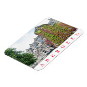 Aberdeen Gebäude im Herbst Kühlschrankmagnet Magnet (Linke Seite)