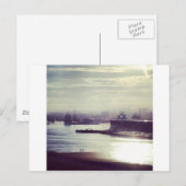 Aberdeen Harbor Postkarte (Vorne/Hinten)