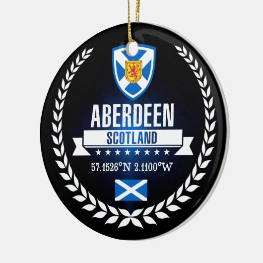 Aberdeen Keramik Ornament (Links)