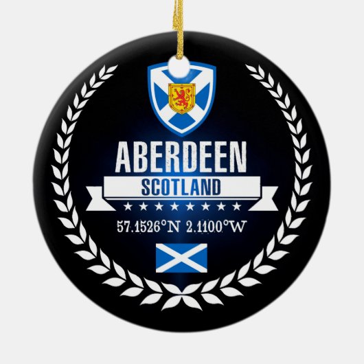Aberdeen Keramik Ornament (Hinten)