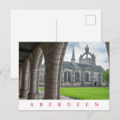 Aberdeen King's Uni Ansichtskarte Postkarte (Vorne/Hinten)