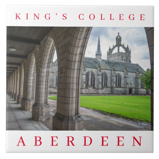 Aberdeen King's Uni Keramik Fliesen (Vorderseite)