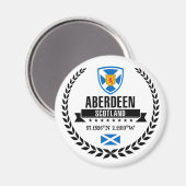 Aberdeen Magnet (Vorderseite/Rückseite)