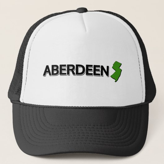 Aberdeen, New Jersey Truckerkappe (Vorderseite)
