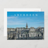 Aberdeen Panoramaaussicht Postkarte (Vorne/Hinten)