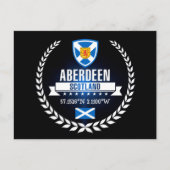 Aberdeen Postkarte (Vorderseite)