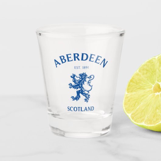 ABERDEEN SCHNAPSGLAS (Vorderseite)