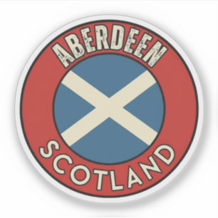 Aberdeen, Schottland Aufkleber