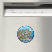 Aberdeen Schottland Magnet (In Situ (Geschirrspüler))