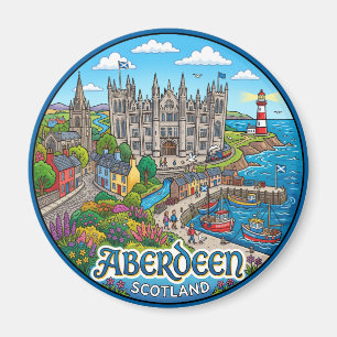 Aberdeen Schottland Magnet
