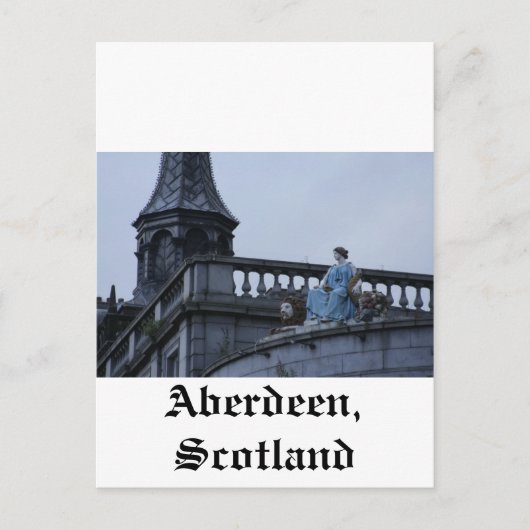 Aberdeen, Schottland Postkarte (Vorderseite)