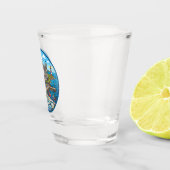 Aberdeen Schottland Schnapsglas (Rechts)