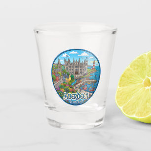 Aberdeen Schottland Schnapsglas