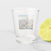 Aberdeen Schottland Schnapsglas (Rückseite)