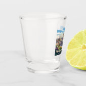Aberdeen Schottland Schnapsglas (Links)