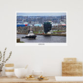 Aberdeen, Schottland, Vereinigtes Königreich Poster (Küche)