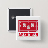 Aberdeen, SCOTLAND Button (Vorne & Hinten)
