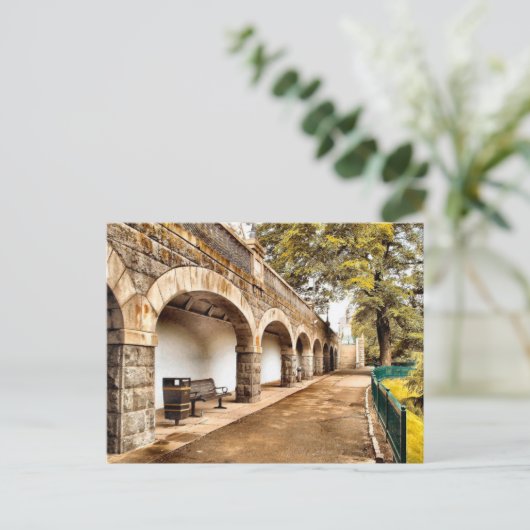 Aberdeen Scotland Gewerkschaft Terrace Gardens Postkarte (Stehend Vorderseite)