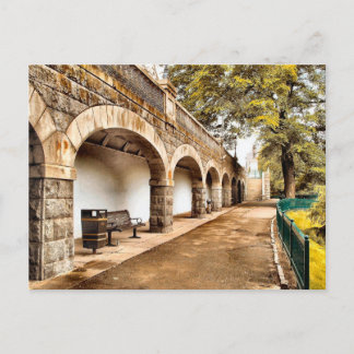 Aberdeen Scotland Gewerkschaft Terrace Gardens Postkarte