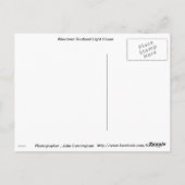 Aberdeen Scotland Light House Postkarte (Rückseite)