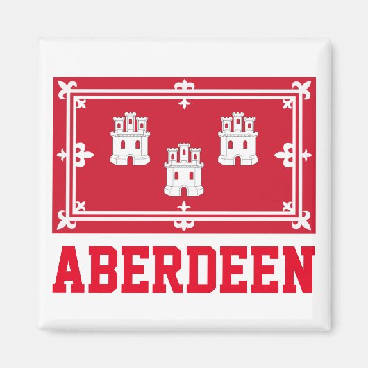 Aberdeen, SCOTLAND Magnet (Vorne)