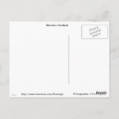 Aberdeen Scotland Postkarte (Rückseite)