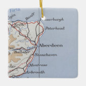 Aberdeen Scotland Vintage Keramikornament (Vorderseite)