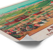 Aberdeen Scotland Vintage Travel Poster (Ecke)