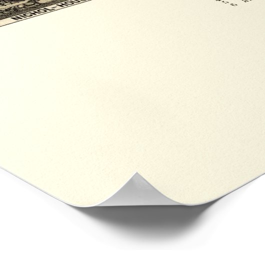 Aberdeen, SD Panoramic Map - 1883 Poster (Ecke)