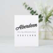 Aberdeen "Silver City with the Golden Sands" (Stehend Vorderseite)