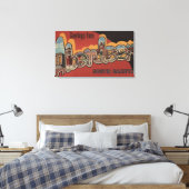 Aberdeen, South Dakota - Große Briefszenen Leinwanddruck (Insitu (Schlafzimmer))