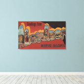 Aberdeen, South Dakota - Große Briefszenen Leinwanddruck (Insitu (Holzboden))