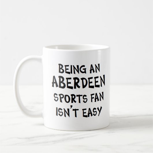 aberdeen sports fan, being kaffeetasse (Links)